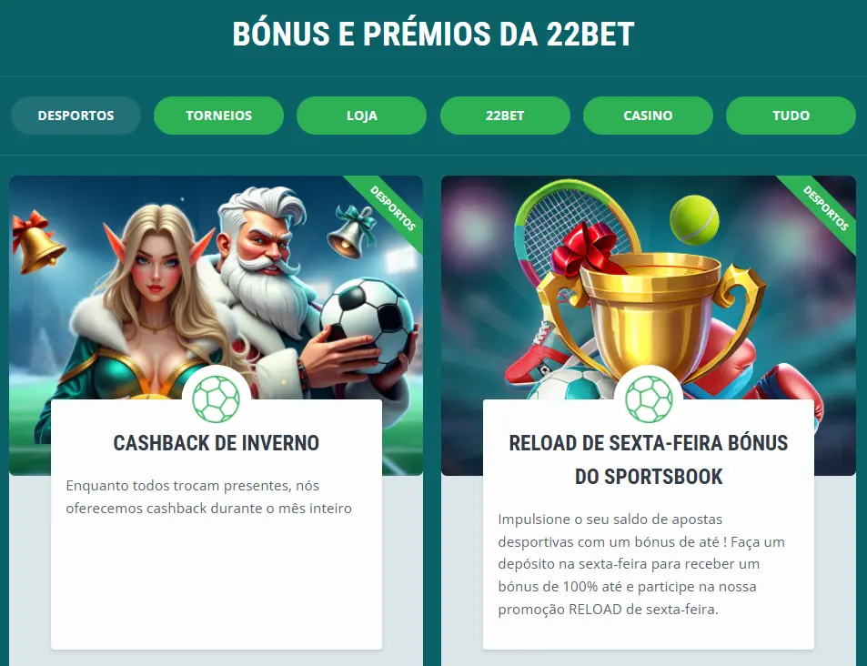 Bónus e Promoções Para Apostas Desportivas